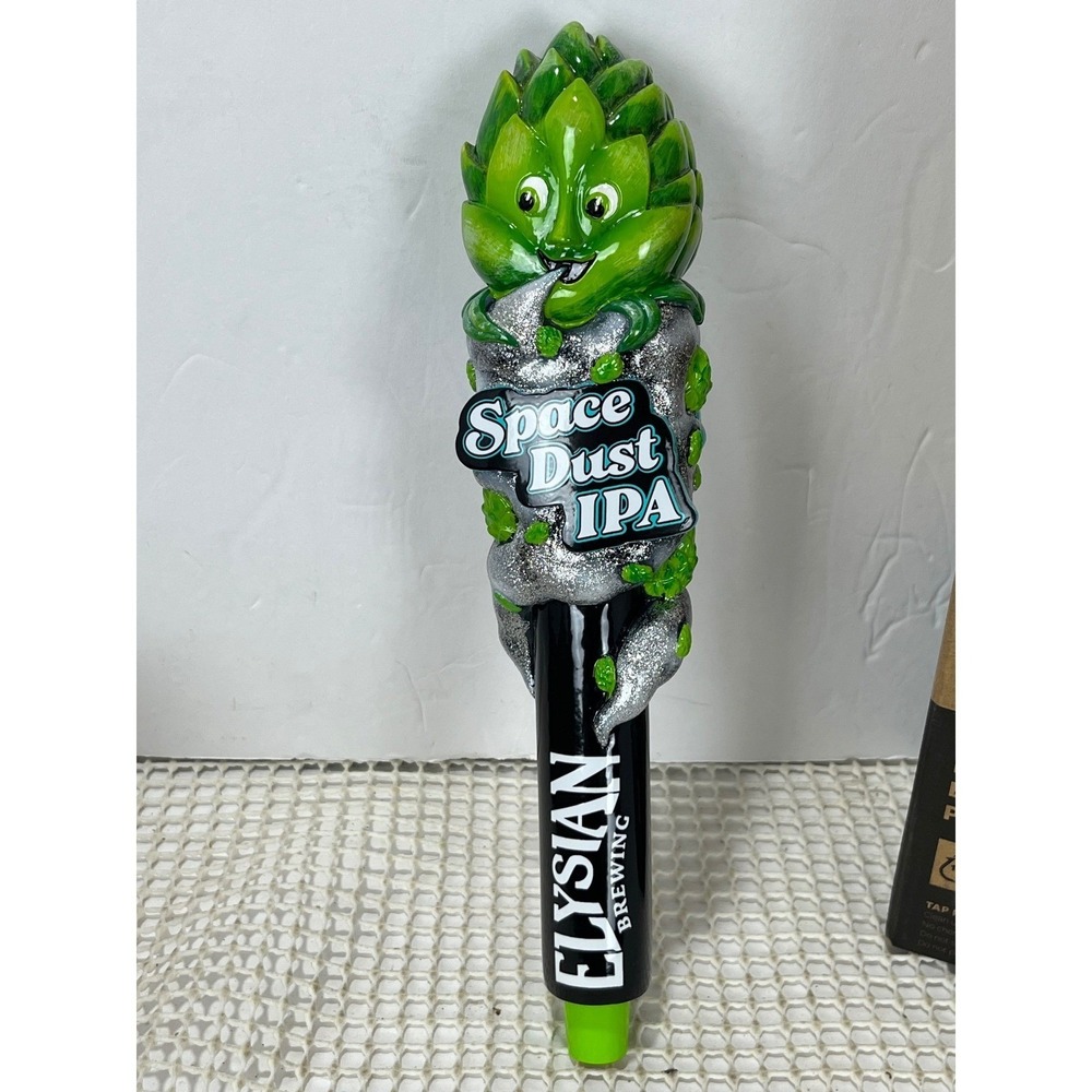 Elysian Space Dust‎ Tap Handle Tall V2 Green Black New with Box